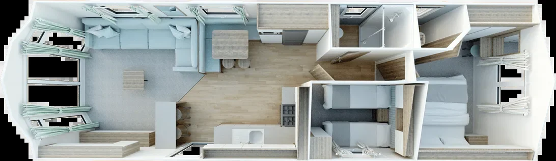 Willerby Brookwood floor plan